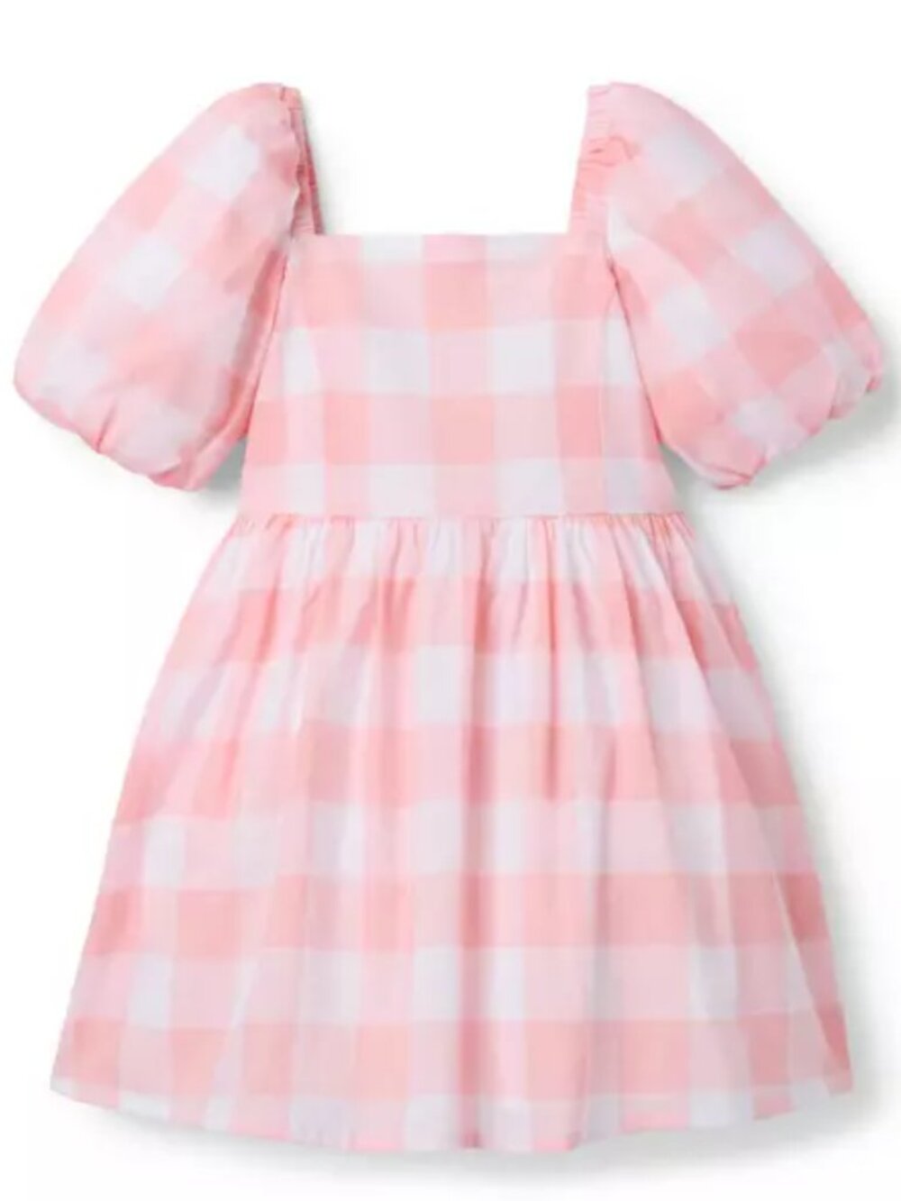 Janie and Jack - Gingham Puff Sleeve Dress